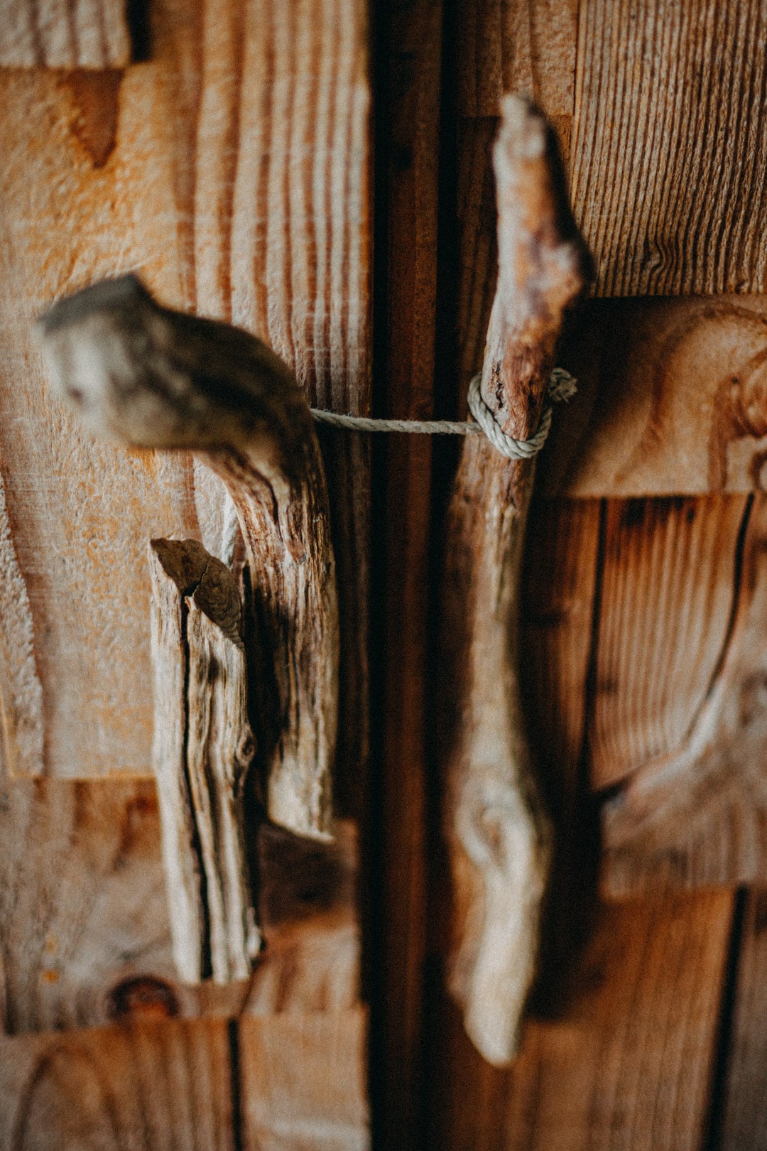 décoration de mariage en bois